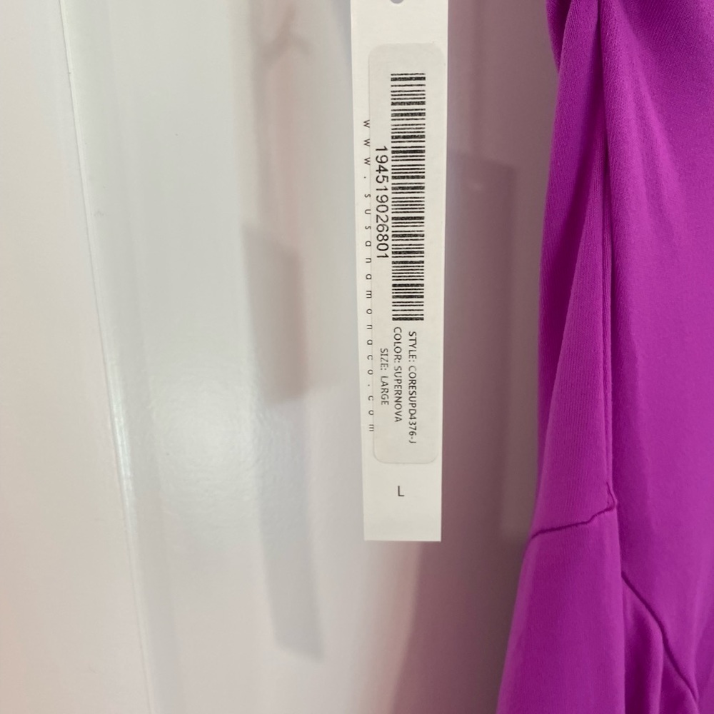 Susana Monoco Raspberry Hi-Low Tube Dress Large - Picture 3 of 4